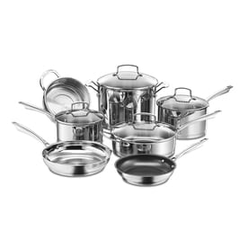 UPC 086279081445 product image for Cuisinart 11-Piece Professional 24.25-in Cookware Set with Lid | upcitemdb.com