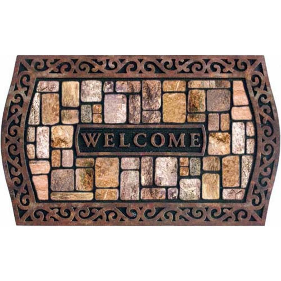 Rectangular Door Mat Common 1 1 2 Ft X 2 1 2 Ft Actual 22 In X 36 In