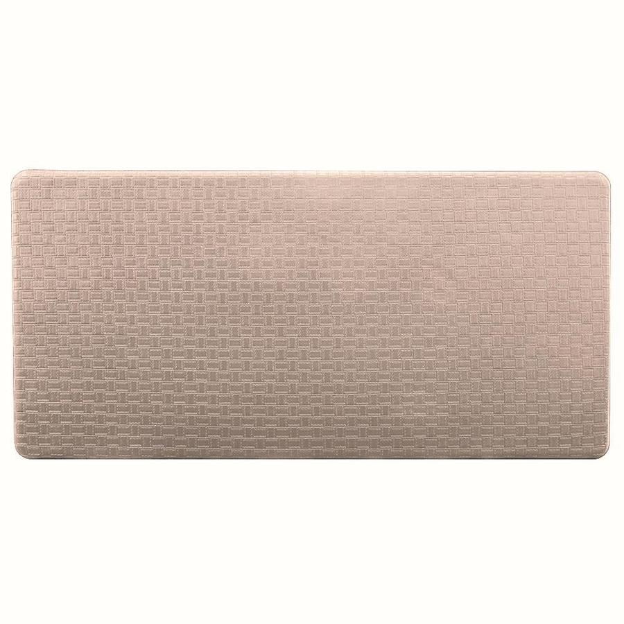 Apache Mills Inc Pro Chef Gray Rectangular Anti Fatigue Mat