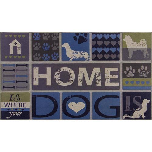 Apache Mills Inc Black Rectangular Outdoor Door Mat Common 3 Ft X 5 Ft Actual 36 In X 60 In In The Mats Department At Lowes Com