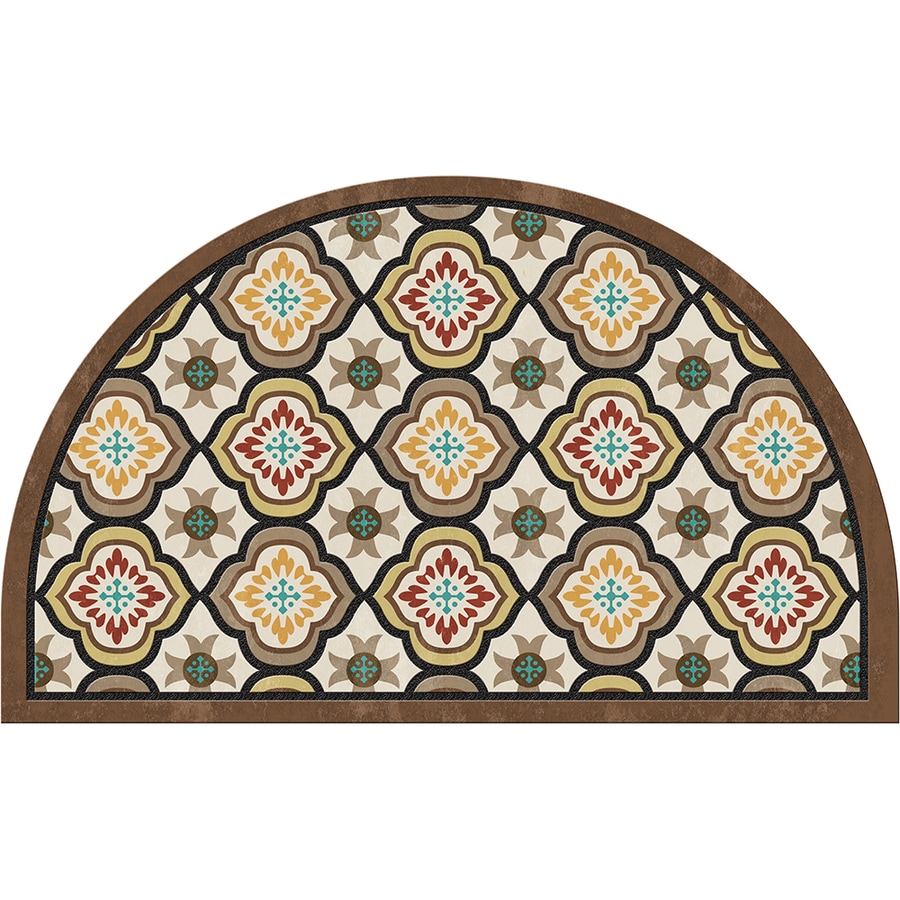 Apache Mills, Inc. Semicircle Door Mat 11/2ft x 21/2ft