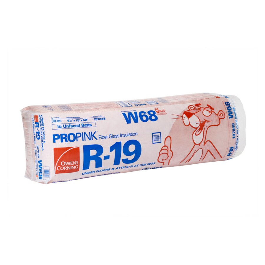 Owens Corning W68Q 80 Sq. Ft. R-19 Fiberglass Insulation