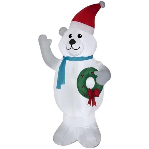 bear christmas inflatable