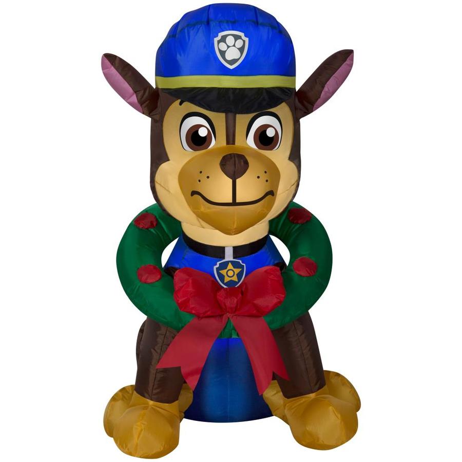 Gemmy Paw Patrol 3ft Lighted Dog Christmas Inflatable in the Christmas Inflatables department