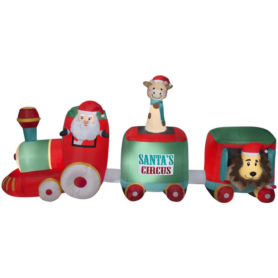 lowes christmas train set