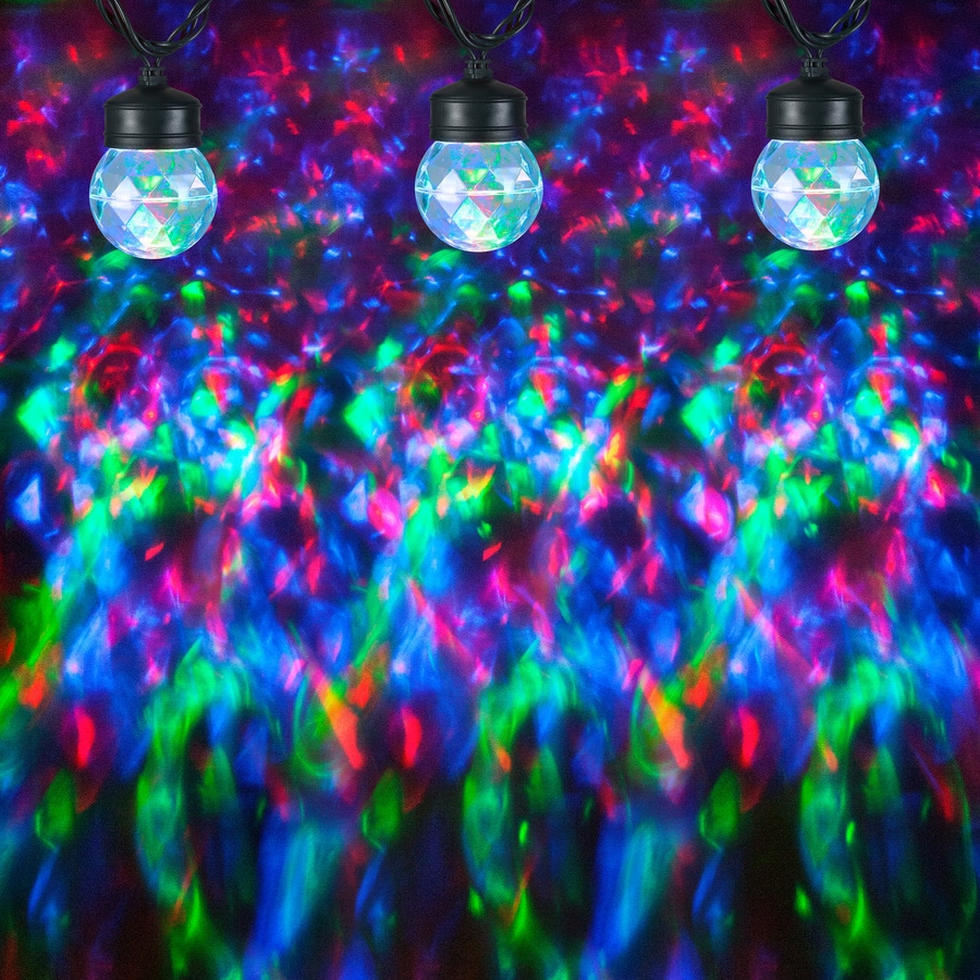 NIB Gemmy 0585908 LED Lightshow Projection-Kaleidoscope RED/GREEN Swirling Light 