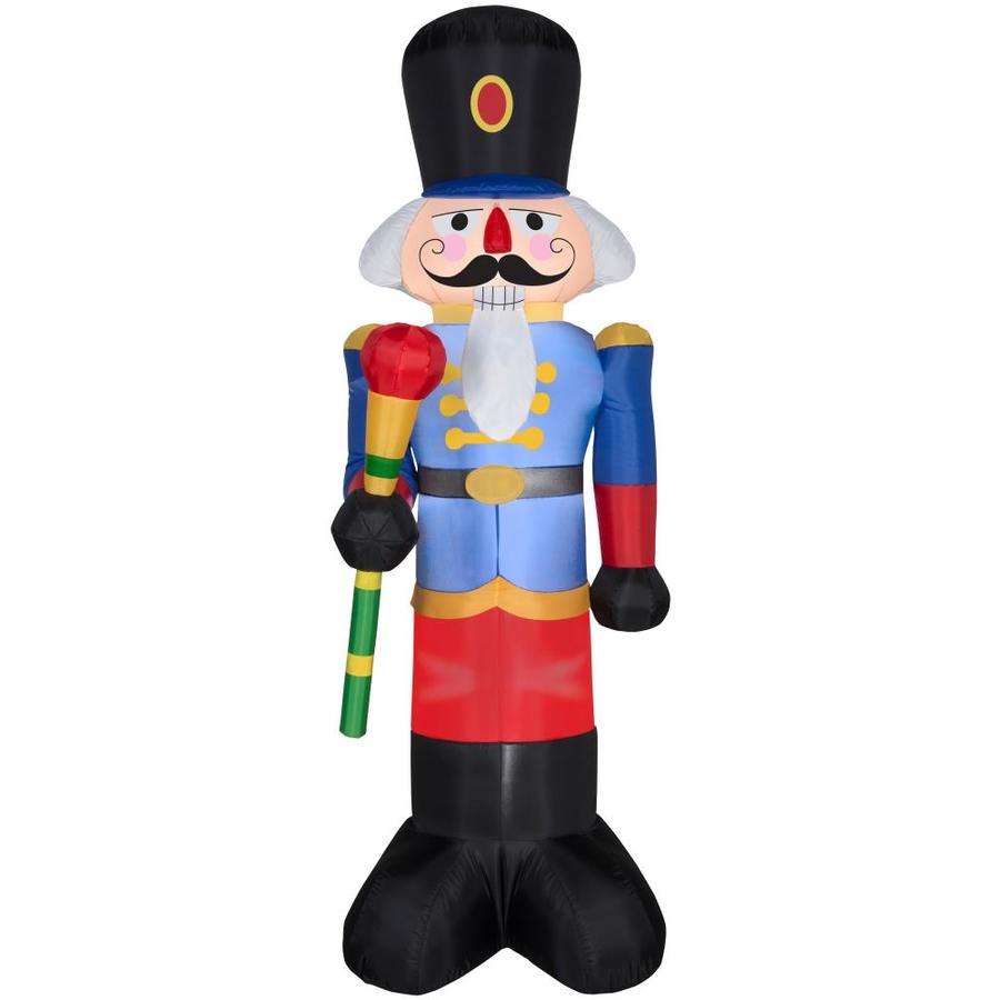 Gemmy 6.5-ft Lighted Nutcracker Christmas Inflatable at Lowes.com
