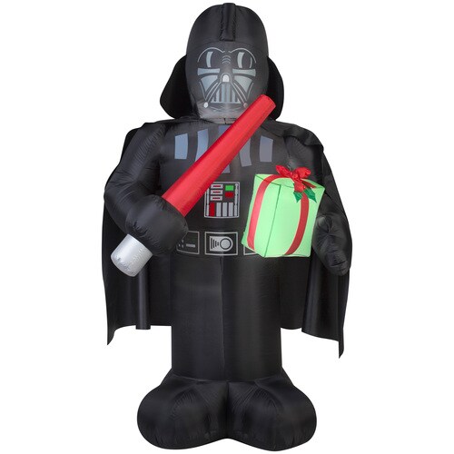Gemmy 6ft Lighted Star Wars Darth Vader Christmas Inflatable in the Christmas Inflatables