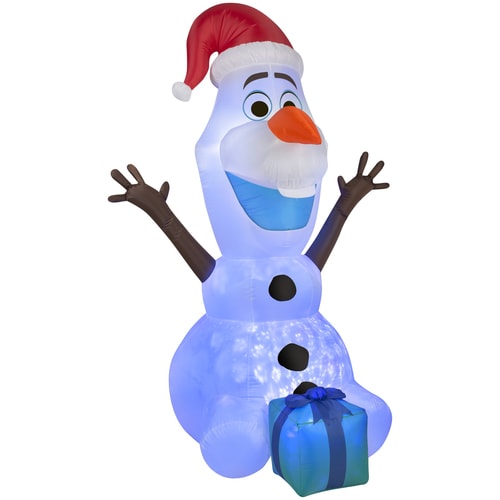Gemmy Frozen 6ft Lighted Olaf Christmas Inflatable in the Christmas