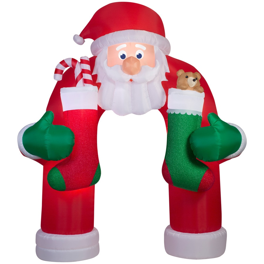Holiday Living 12ft Animatronic Lighted Christmas Inflatable Archway