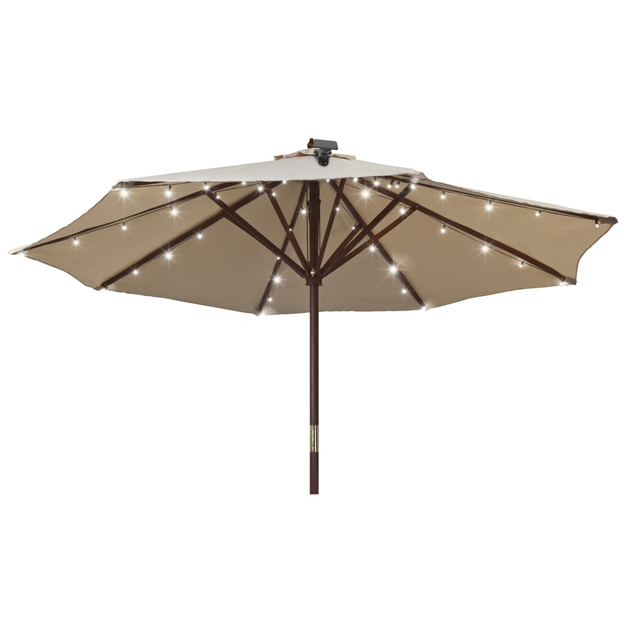 Shop String Lights At Lowes with Solar Umbrella String Lights In White