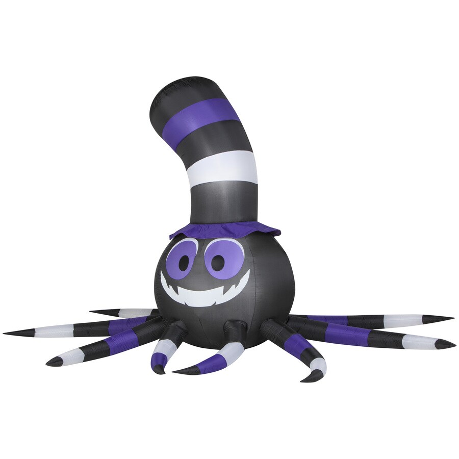 Holiday Living 5.57ft x 9.5ft Lighted Happy Spider Halloween