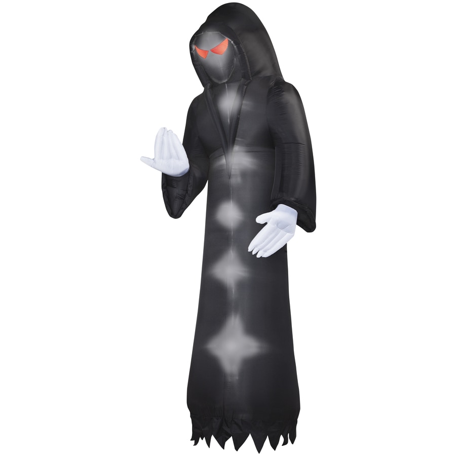Gemmy 16-ft Inflatable Reaper with Incandescent White Lights at Lowes.com