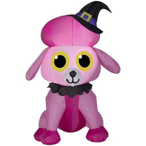 Gemmy 3-ft x 2.25-ft Lighted Witch Halloween Inflatable in the ...