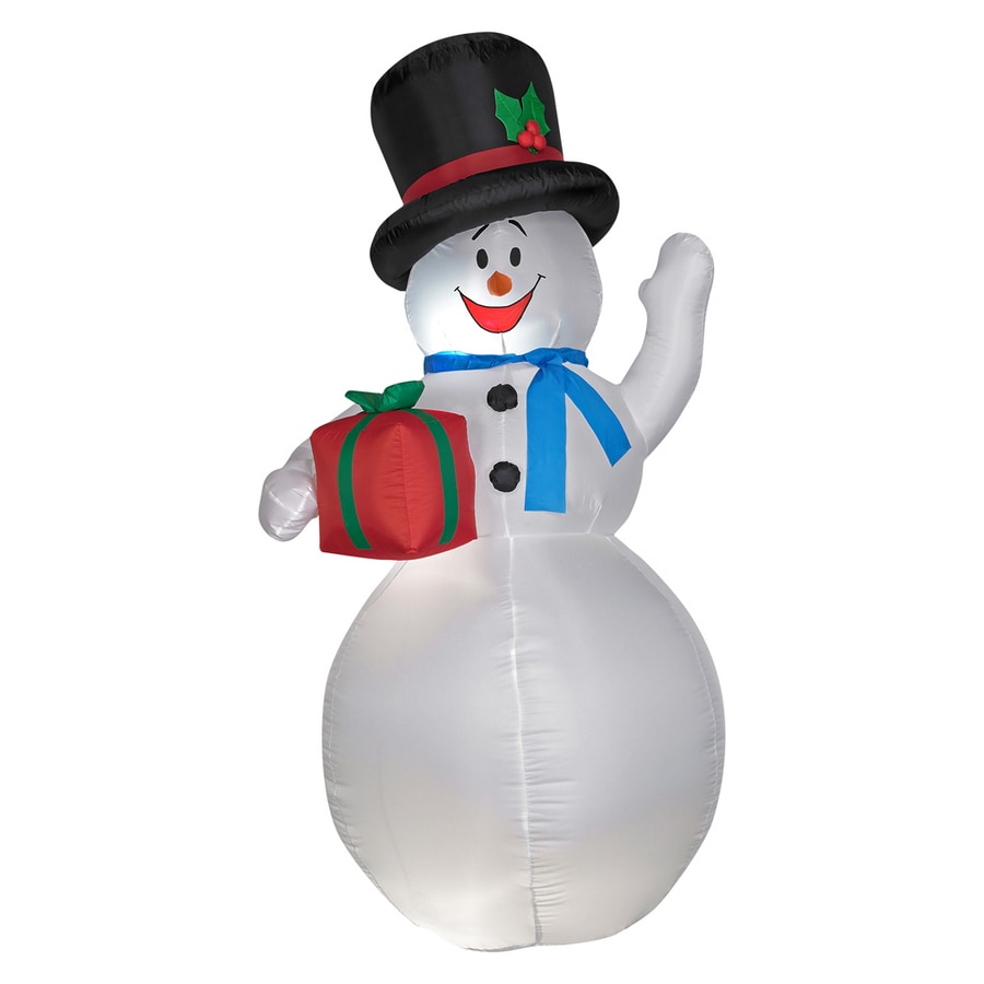 Gemmy 7-Ft. Inflatable Snowman at Lowes.com