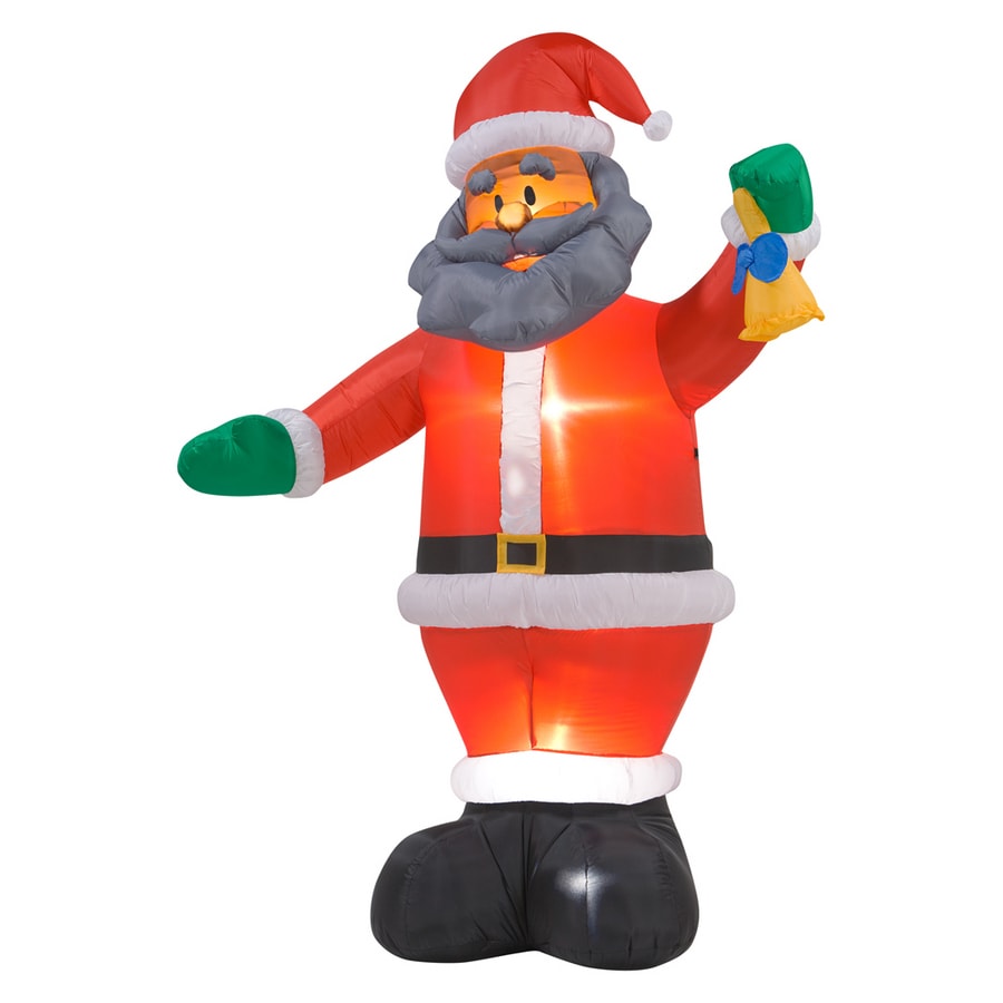 Gemmy 7Ft. Inflatable African American Santa at