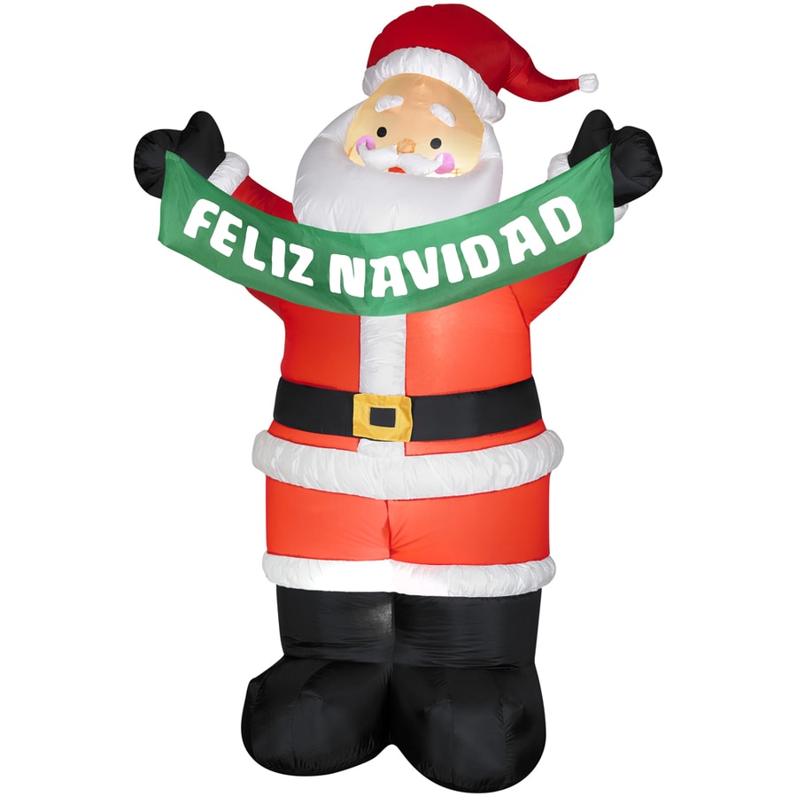 Gemmy 7' Inflatable Santa Claus at