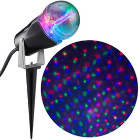 Light Show Projectors At Lowes Gemmy Lightshow Projection Multi Function Multicolor Led Stars Christmas Indoor Outdoor Stake Light Projector