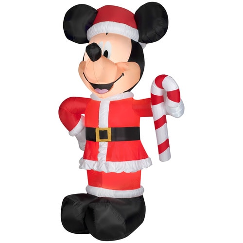 Disney 10.49ft Lighted Mickey Mouse Christmas Inflatable in the