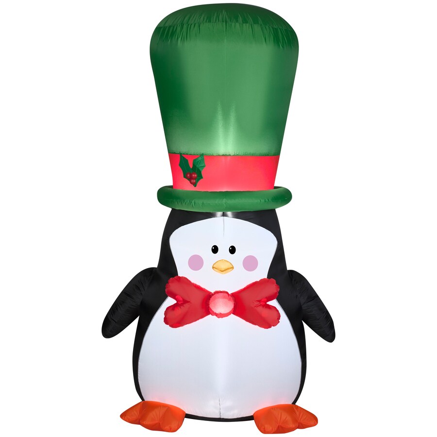 Holiday Living 6.88ft x 2.8215ft Lighted Penguin Christmas Inflatable