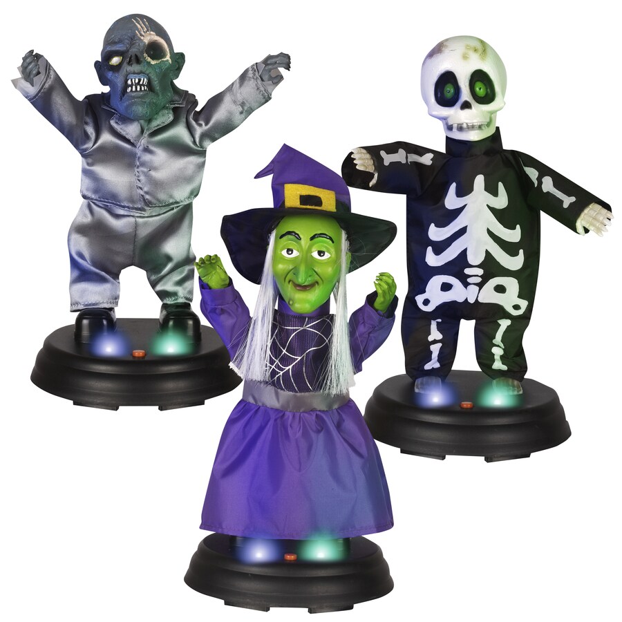 Gemmy 13.386in Lighted Musical Animatronic Tabletop Assorted Ravers