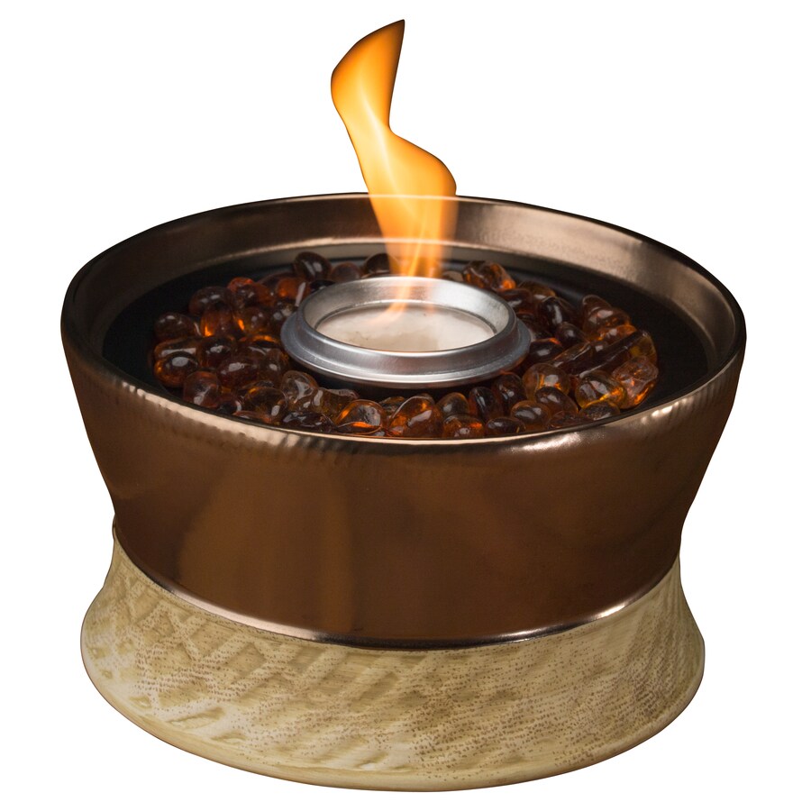 TIKI 7-in Bronze Tabletop Torch at Lowes.com