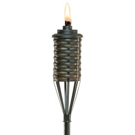 TIKI 65-in Bali 3-in-1 Resin Citronella Deck Torch