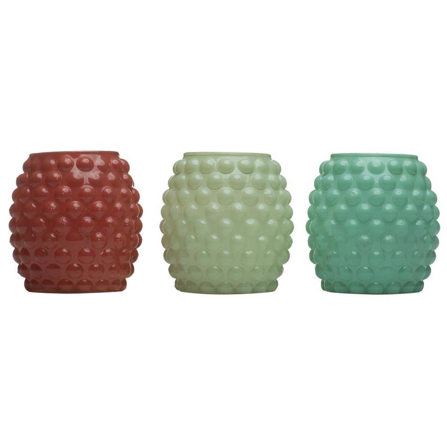 TIKI 3-Pack 1-Wick Ivory, Coral, Blue Tabletop Citronella ...