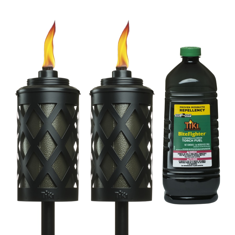 TIKI 65in Urban Steel Garden Torch at