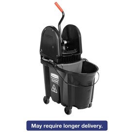 UPC 086876221176 product image for Rubbermaid Commercial Products WaveBrake 35-Quart Commercial Mop Wringer Bucket  | upcitemdb.com