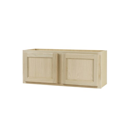Continental Cabinets 36-in W x 15-in H x 12-in D Unfinished Oak Door ...