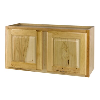 Continental Cabinets Inc 36 X 18 Hickory Wall Cabinet At Lowes 36 X 18 Hickory Wall Cabinet At Lowes