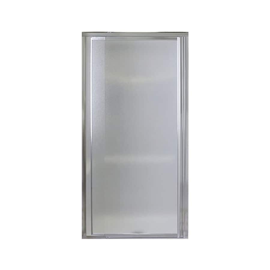 Vista 27 5 In To 31 25 In W Framed Pivot Silver Shower Door