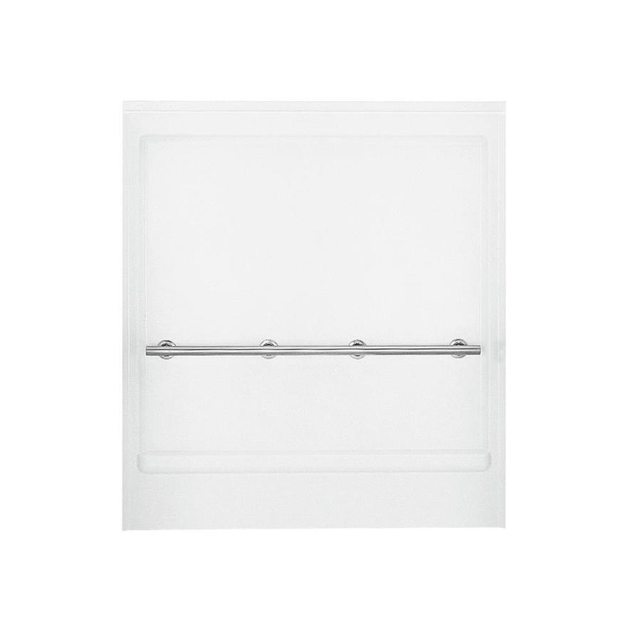 Sterling RollIn Shower 65.25in x 65.25in White Shower Surround Back