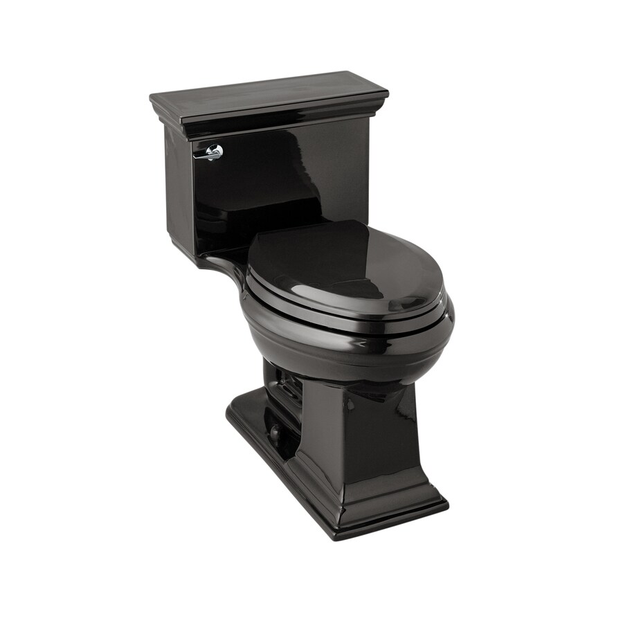 KOHLER Memoirs Thunder Grey Elongated 1 Piece Toilet At Lowes