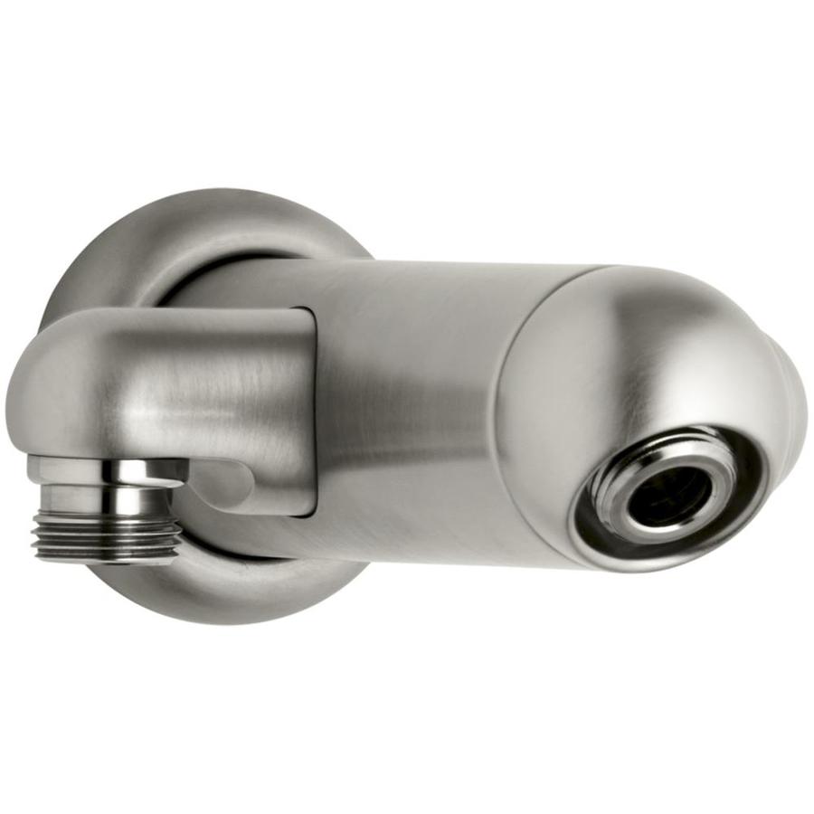 KOHLER MasterShower Vibrant Brushed Nickel Shower Arm with Diverter at
