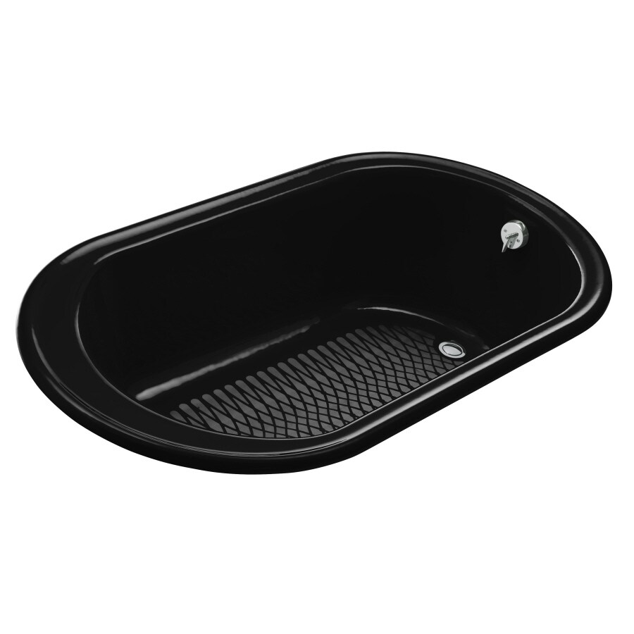 Oval Cast Iron Drop In Bathtubs Best Bathtub 2017 Kohler Iron Works Black Cast Oval Drop In Bathtub