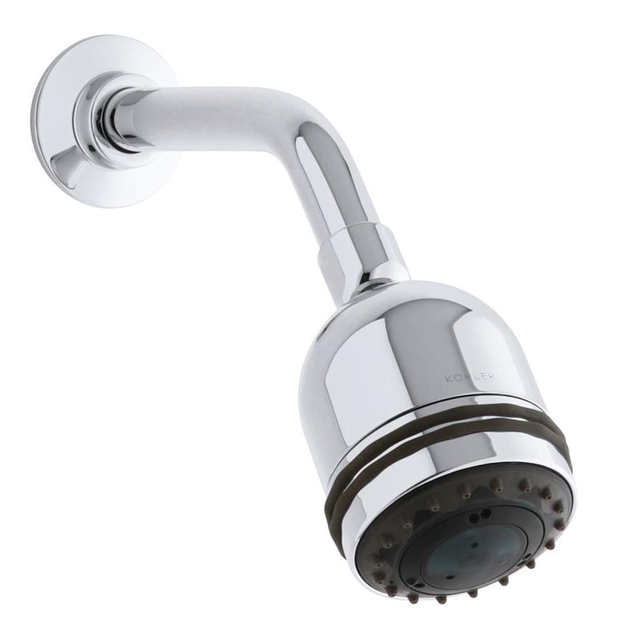 KOHLER MasterShower Polished Chrome 3-Spray Shower Head at Lowes.com