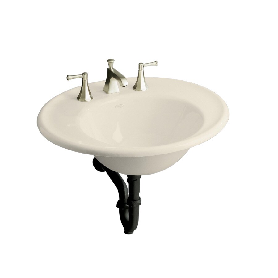 KOHLER Cast iron Bathroom Sink at Lowes.com