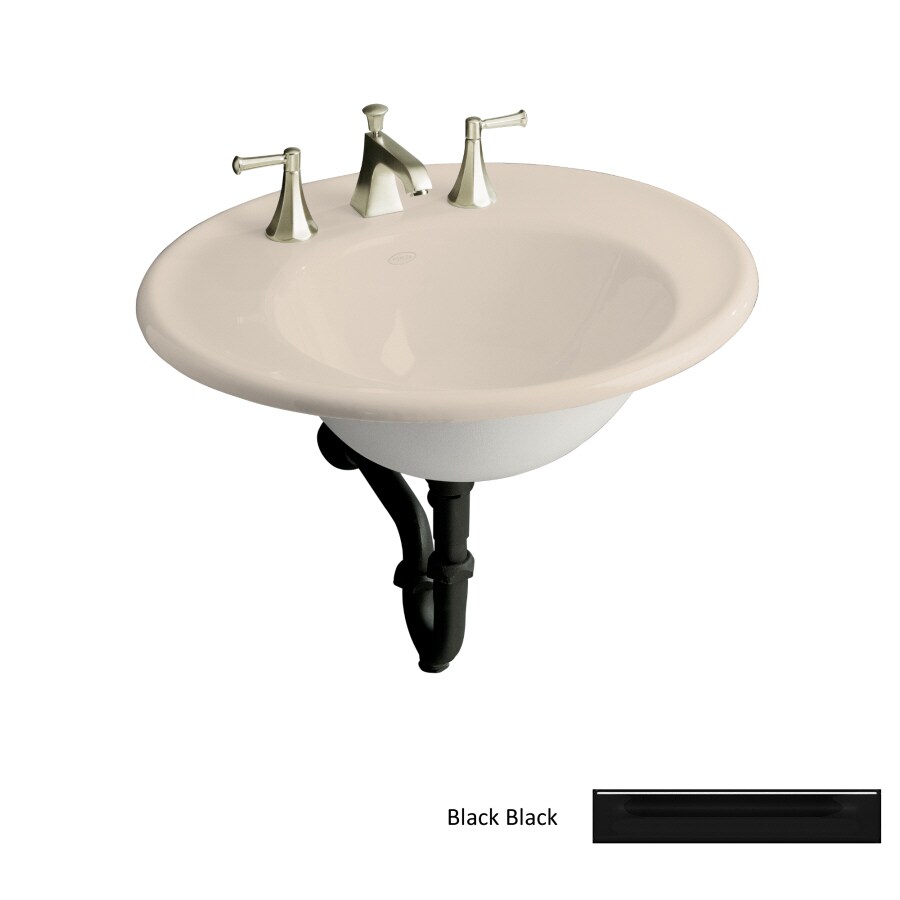KOHLER Cast iron Bathroom Sink at Lowes.com