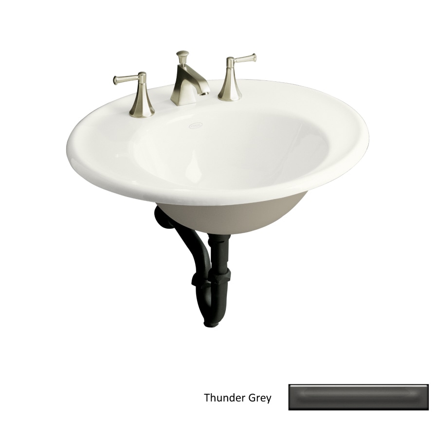 KOHLER Cast Iron Bathroom Sink at