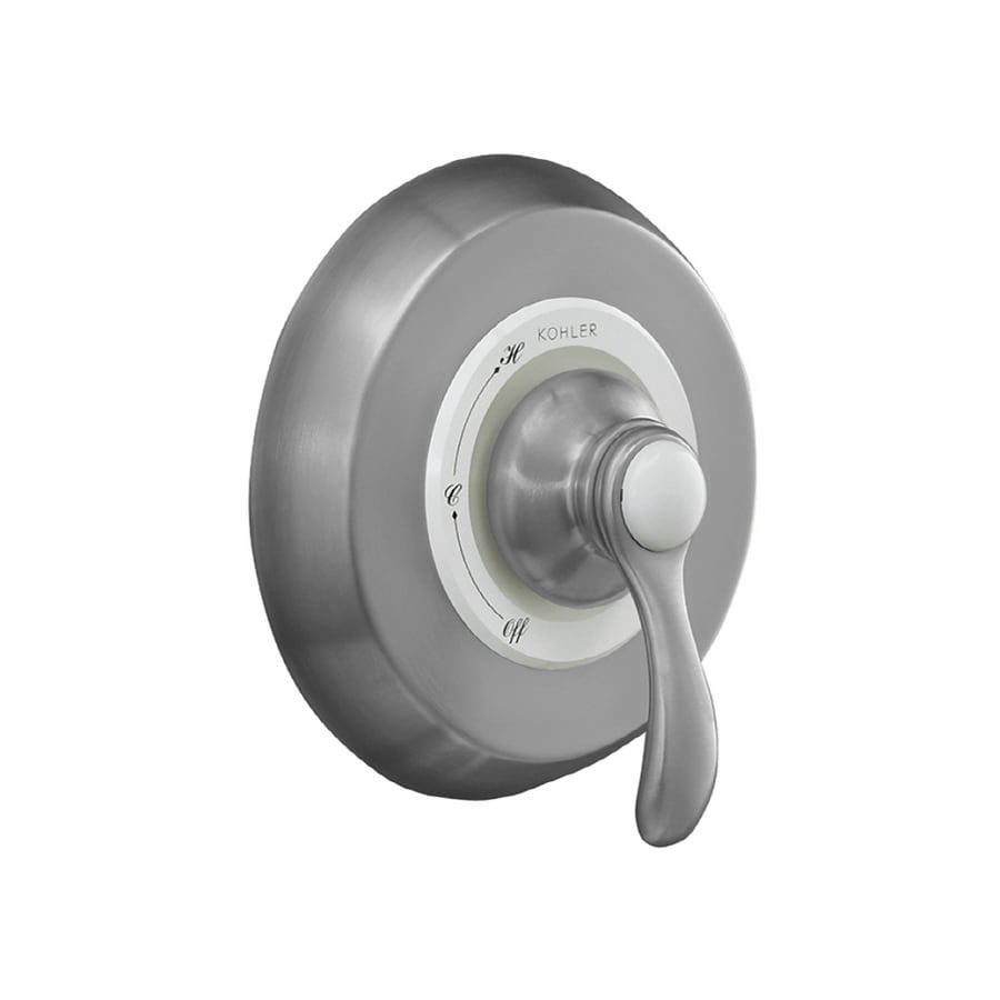 KOHLER Fairfax Brushed Chrome SingleHandle Tub and Shower Faucet Trim Kit at