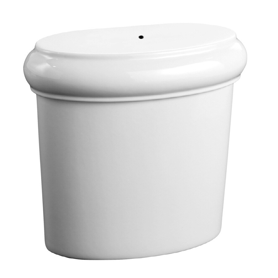 KOHLER 3613-U-0 Revival White 1.6-GPF (6.06-LPF) 12-in Rough-In Single-Flush Toilet Tank