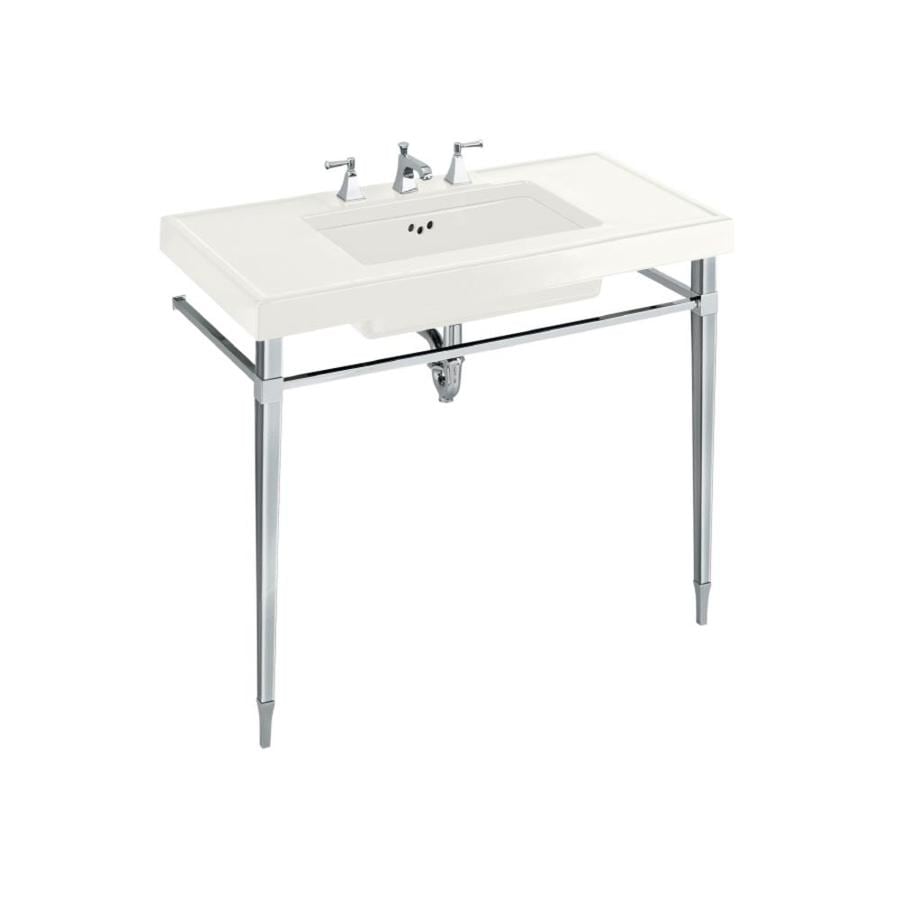 KOHLER Kathryn 42-in White Fire Clay Bathroom Vanity Top ...