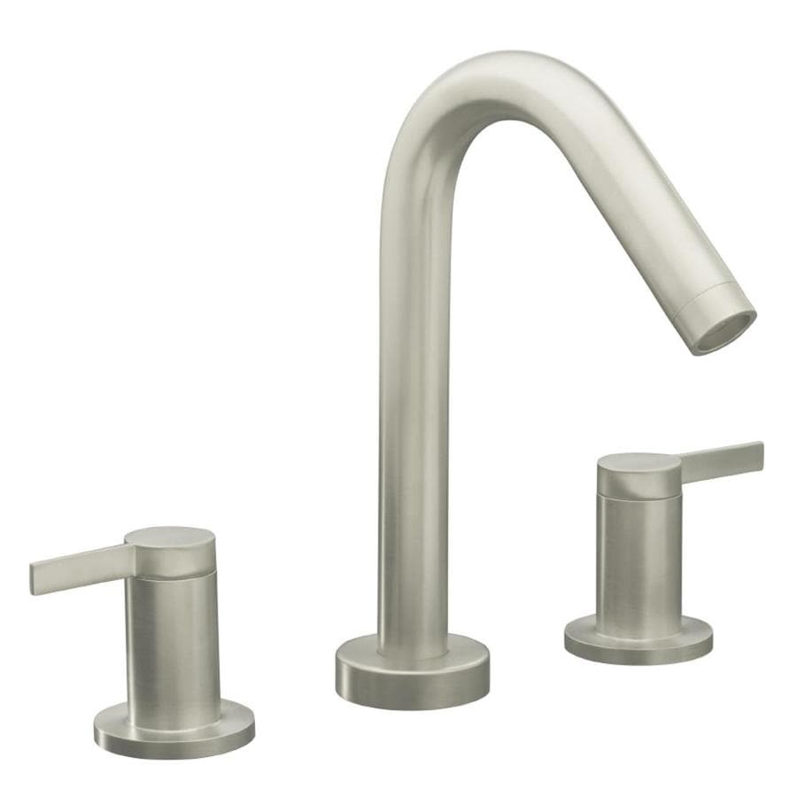 Kohler Stillness Vibrant Brushed Nickel 2 Handle Deck Mount Roman Bathtub Faucet At 5845