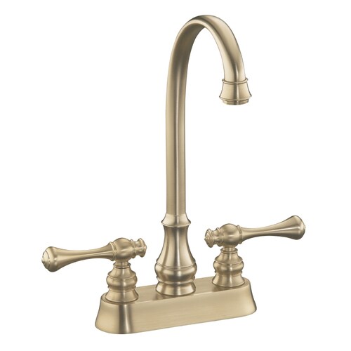 KOHLER Revival Vibrant Brushed Bronze 2Handle Handle Kitchen Faucet