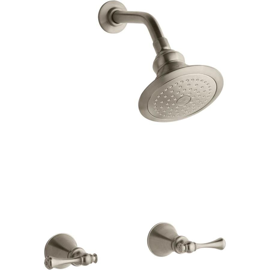 KOHLER Revival Vibrant Brushed Bronze 2Handle Bathtub and Shower