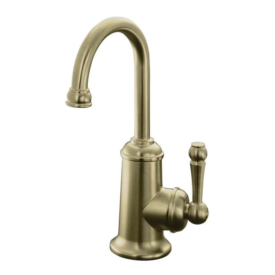 Shop KOHLER Wellspring Vibrant Brushed Bronze 1-Handle ...