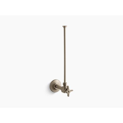 KOHLER 3/8in Compression 3.625in Brass Toilet Supply Line in the