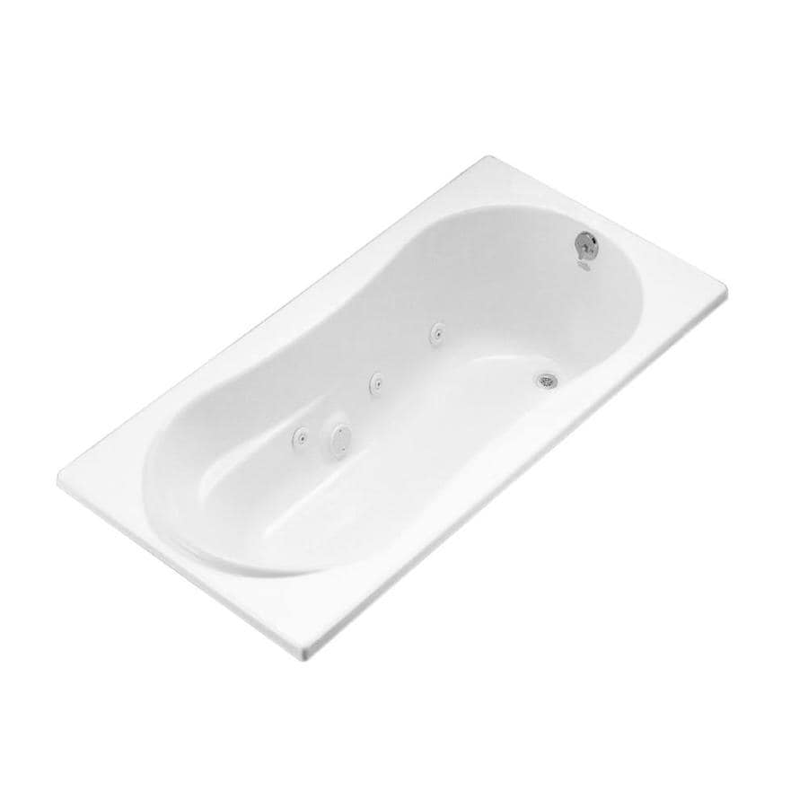 Kohler Proflex 72 In White Acrylic Hourgl Rectangle Right Kohler Proflex 72 In White Acrylic Hourgl Rectangle Right Hand Drain Drop